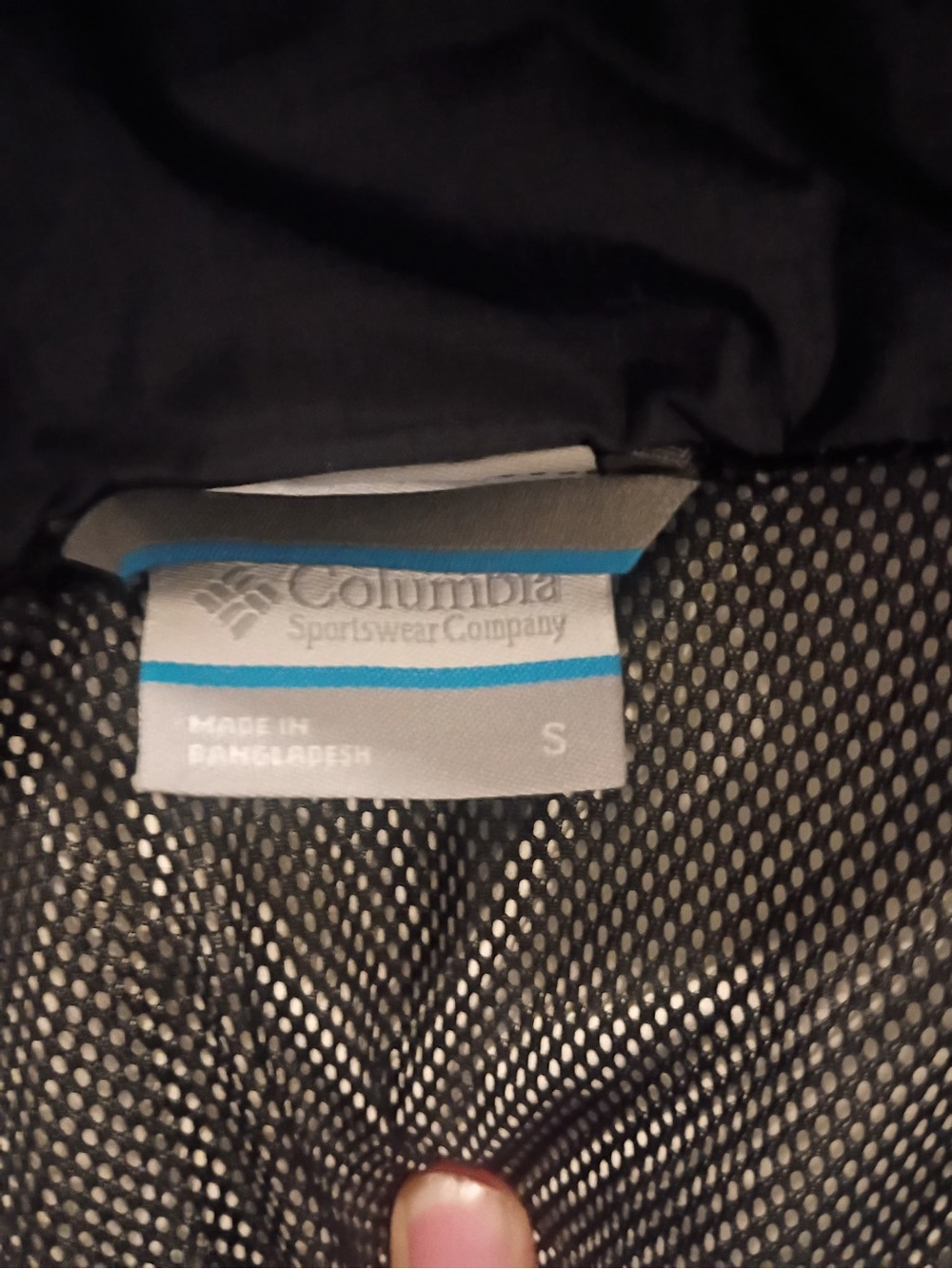 Columbia Men's Black Athletic Lightweight Jacker